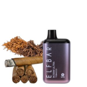 ELF BAR BC5000 Ultra Disposable 5000 potahů Tobacco