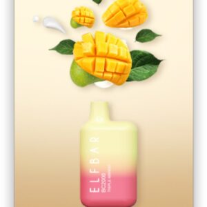 ELF BAR BC2000 Disposable Triple Mango 2000 potahů 850 mAh