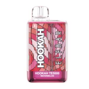 ELF BAR Hookah TE5000 Disposable 5000 potahů Watermelon 550 mAh