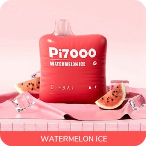 ELF BAR PI7000 Disposable 7000 potahů Watermelon Ice 500 mAh