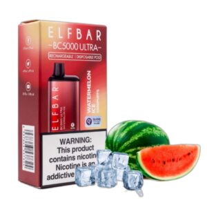 ELF BAR BC5000 Ultra Disposable Watermelon Ice 5000 potahů 13 ml