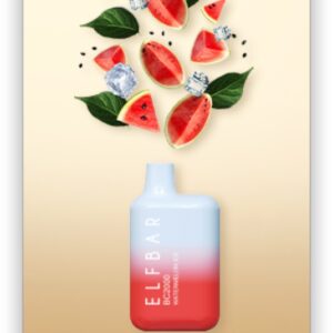 ELF BAR BC2000 Disposable 2000 potahů Watermelon Ice 5 ml